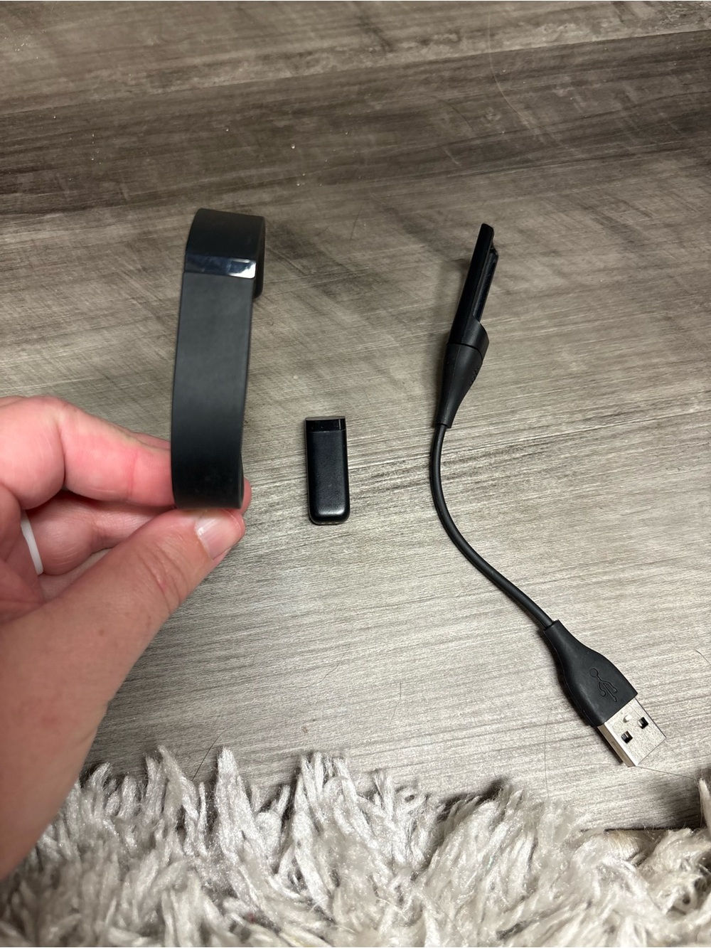 Fitbit Tracker Band with USB Charger